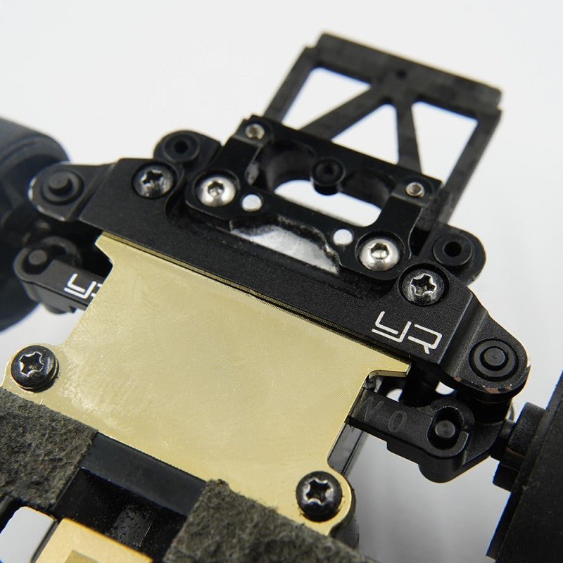 Yeah Racing Aluminum 7075 Brass Front Lower Arms For Kyosho Mini-Z MR03 KY03-007BK