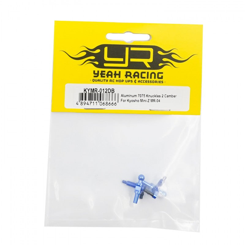 Yeah Racing Aluminum 7075 Knuckles 2 Camber For Kyosho Mini-Z MR04 KYMR-012DB