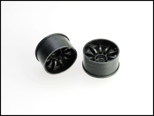 PN Racing Mini-Z 2WD Machine Cut 10 Spoke Rear Wheel R0 Black