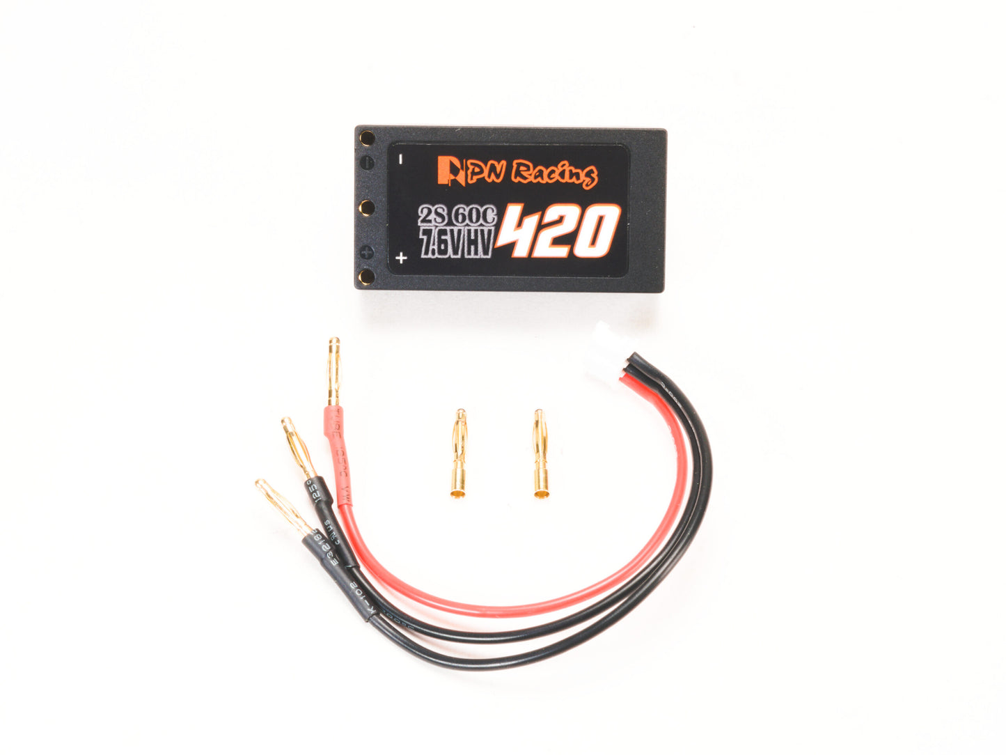 PN Racing V5 LiPo 2S 7.6V HV 420mah 60C Hardcase Battery