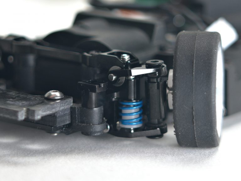 PN Racing Mini-Z V4 MR03/PNR2.5W Double A-Arm Front Suspension Blue RWD