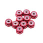 Yeah Racing 2mm Aluminium wheel Lock Nuts Red 10pcs YA-0565RD