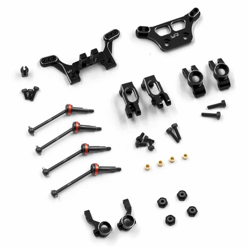 Yeah Racing Aluminum Essential Conversion Kit For Kyosho Mini-Z MB010 KYMB-S01BK