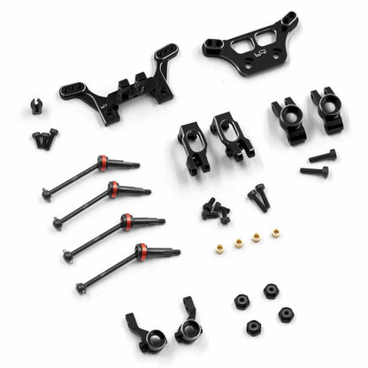 Yeah Racing Aluminum Essential Conversion Kit For Kyosho Mini-Z MB010 KYMB-S01BK