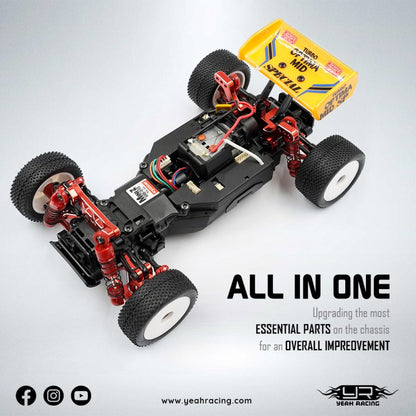 Yeah Racing Aluminum Essential Conversion Kit For Kyosho Mini-Z MB010 KYMB-S01BK