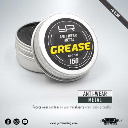 Yeah Racing High Quality Anti-Wear Metal Grease 15g YA-0709