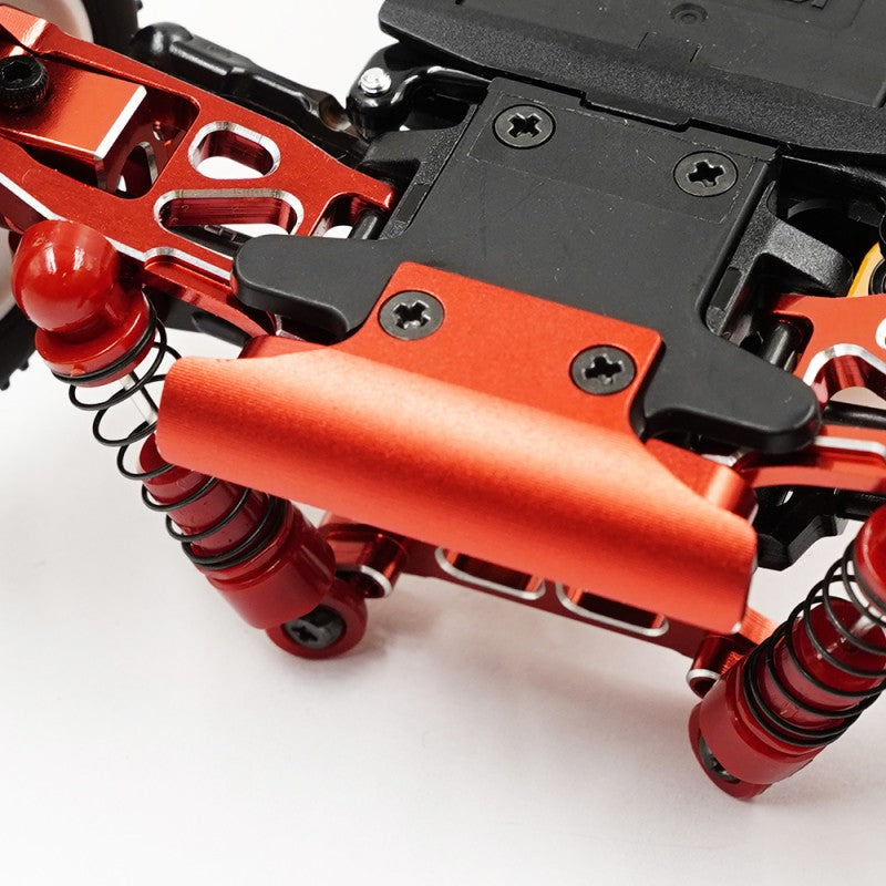 Yeah Racing Aluminum F & R Bumper For Kyosho Mini-Z MB010 KYMB-010BK