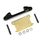 Yeah Racing Aluminum 7075 Brass Front Lower Arms For Kyosho Mini-Z MR03 KY03-007BK