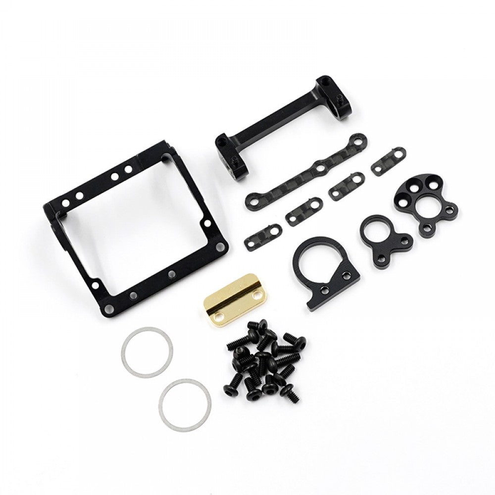 Yeah Racing Aluminum 7075 94-98mm Motor Mount For Kyosho Mini-Z MR02 and MR03 and MR04  KY03-001BK