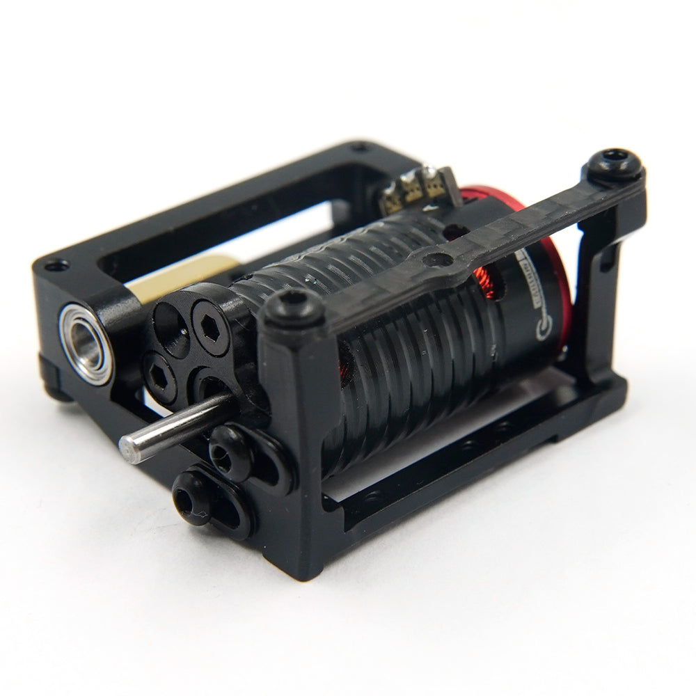 Yeah Racing Aluminum 7075 94-98mm Motor Mount For Kyosho Mini-Z MR02 and MR03 and MR04  KY03-001BK