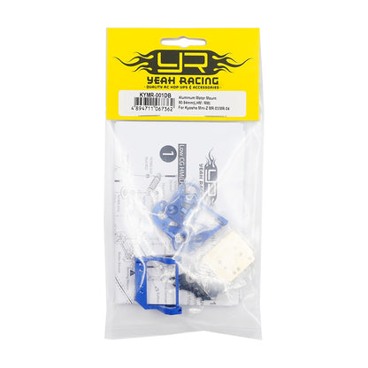 Yeah Racing Aluminum Motor Mount 90-94mm(LHM / RM) For Kyosho Mini-Z MR03 and MR04   KYMR-001DB