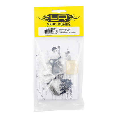 Yeah Racing Aluminum Motor Mount 90-94mm(LHM / RM) For Kyosho Mini-Z MR03 and MR04   KYMR-001BK RWD