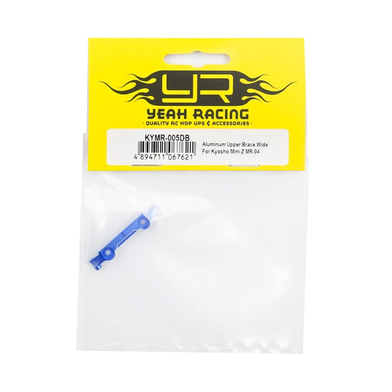 Yeah Racing Aluminum 7075 Upper Brace Wide For Kyosho Mini-Z MR04  KYMR-005DB