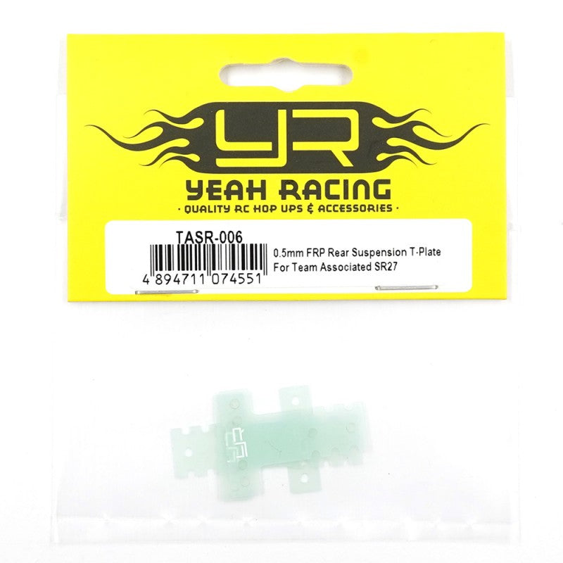 Yeah Racing 0.5mm FRP Rear Suspension T-Plate For Team Associated SR27 TASR-006