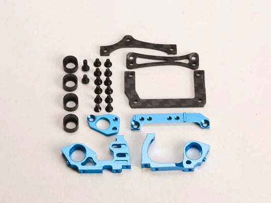 PN Racing Mini-Z V5 LCG 98mm Motor Mount (Blue) [PN Racing] MR3300B RWD