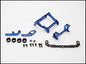 PN Racing Mini-Z MR02 and MR03 93-102mm Multi Motor Mount (Blue) MR2395B RWD
