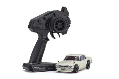 Kyosho MINI-Z AWD MA020 Readyset Nissan Skyline 2000GT-R KPGC10 White AWD 32636W