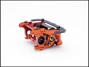 PN Racing Mini-Z MR02 and MR03 93-102mm Multi Motor Mount (Blue) MR2395B RWD