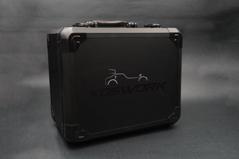 Koswork Mini Black Aluminum Carry Case