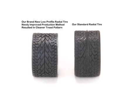 PN Racing Mini-Z KS-M Compound RCP Low Profile Radial 14mm Tire Super Soft 20 Shore (2pc)