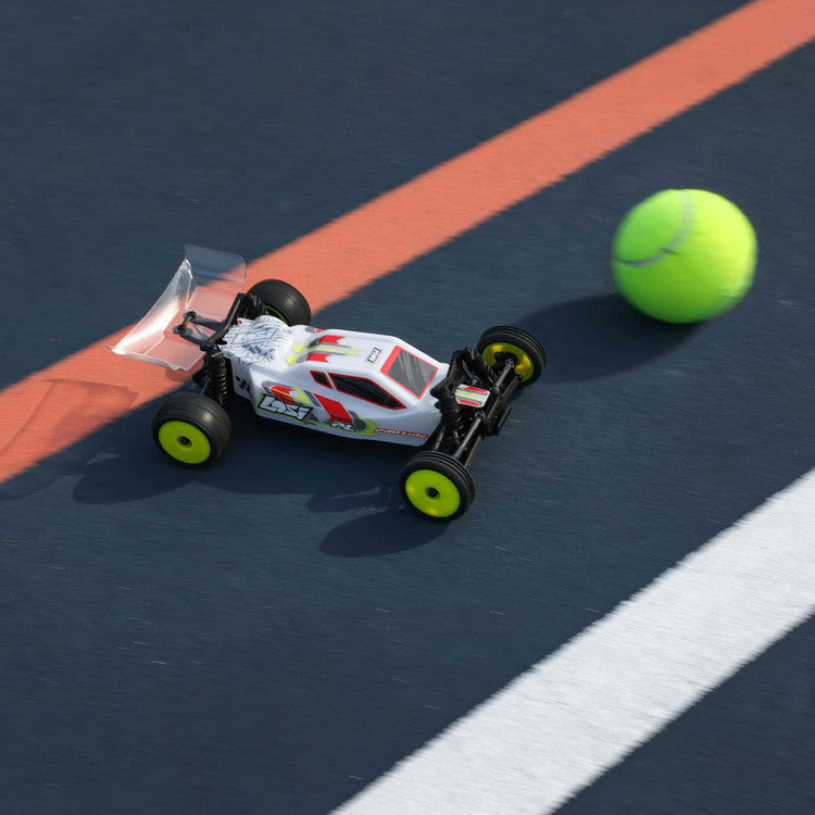 Losi Micro-B 1/24 2WD RC Buggy, RTR, White LOS00007T1