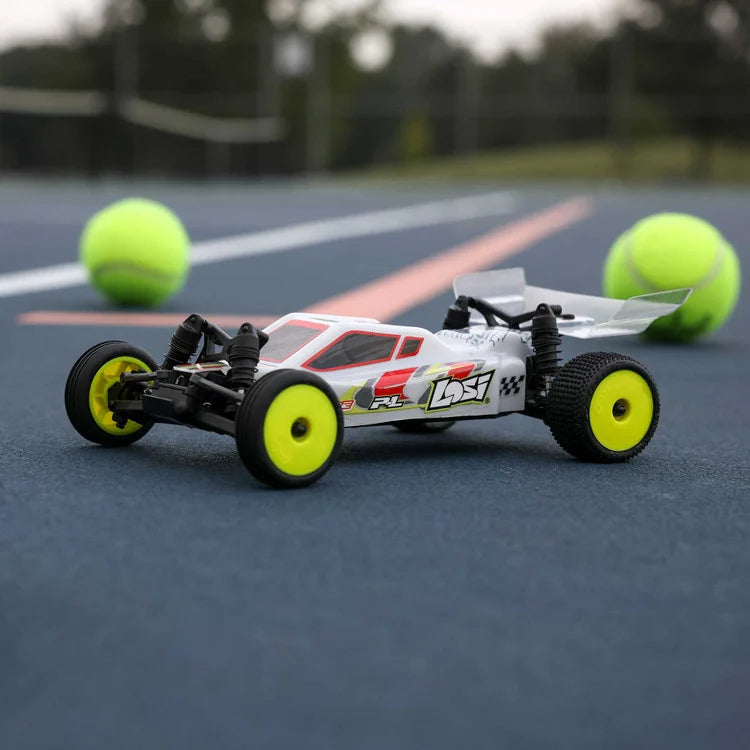 Losi Micro-B 1/24 2WD RC Buggy, RTR, White LOS00007T1