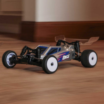 Losi Micro-B 1/24 2WD RC Buggy, RTR, Silver  LOS00007T2
