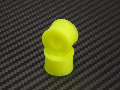 PN Racing Mini-Z AWD Machine Delrin Cut Yellow Formula 14x20mm Flanged Wheel R14 MA4089R14