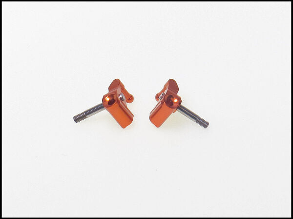 PN Racing Mini-Z MR02 Double A-Arm Knuckle Set (Orange) MR2511