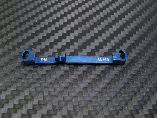 PN Racing Mini-Z MR03 Double A-Arm +1.5 Deg Tie Rod (Blue) RWD MR3050TB