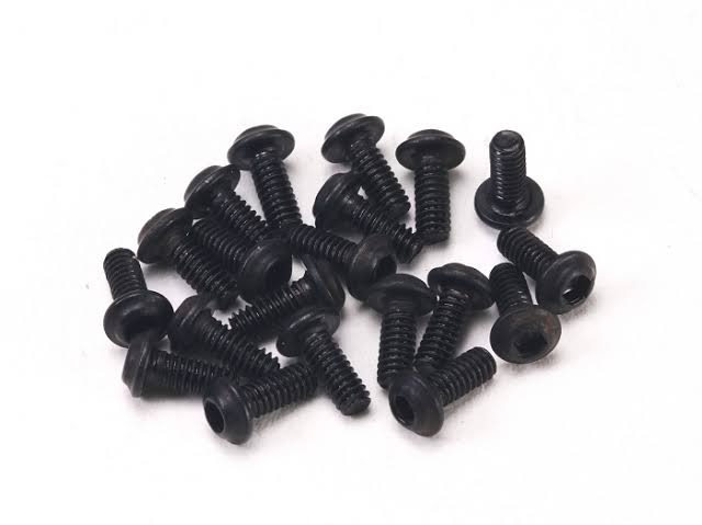 PN Racing M2x5 Hardened Carbon Steel UFO Head Hex Machine Screw (20pcs) 708805