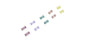 Kyosho Mini-Z Front Spring Set MR04  MZW701 RWD
